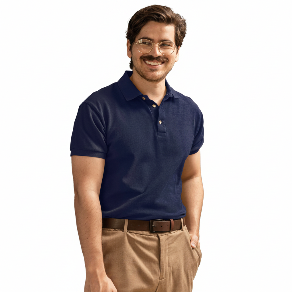 BST61- Nauticon Plain Polo T-Shirt