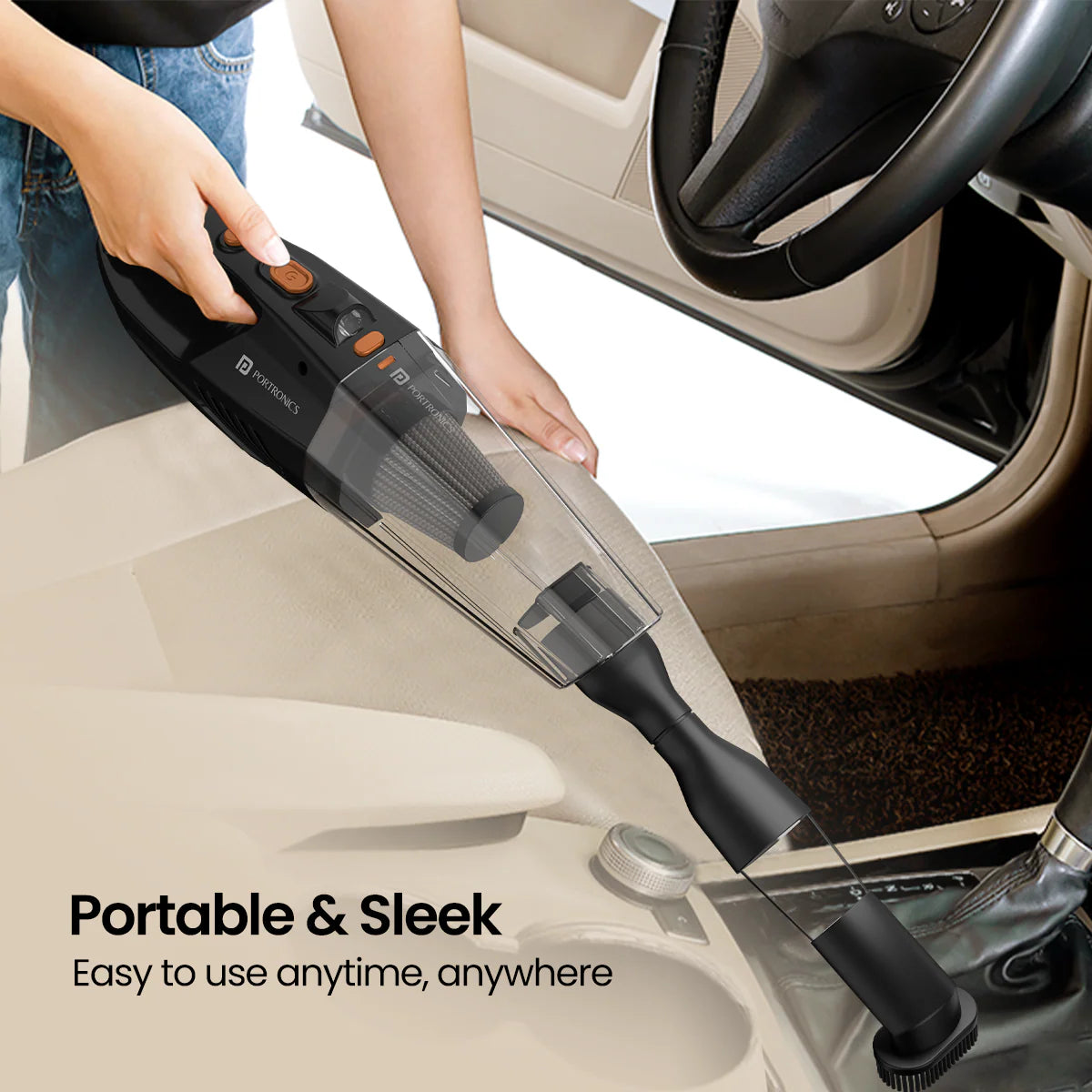 ED51- Portronics Mopcop Vacuum Cleaner