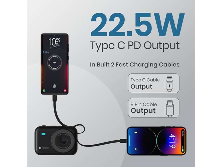 ED09- Portronics Power Shutter Powerbank