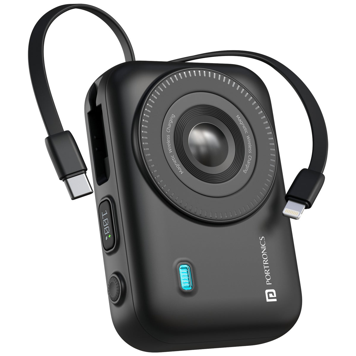 ED09- Portronics Power Shutter Powerbank 10K