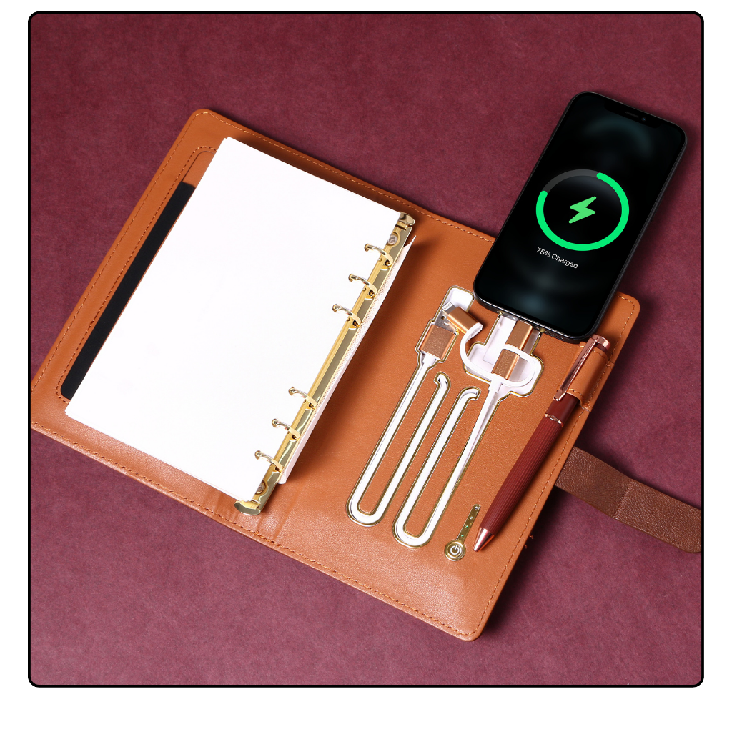 EJK108- 2-IN-1 Gift Set | Powerbank Organizer | Pen
