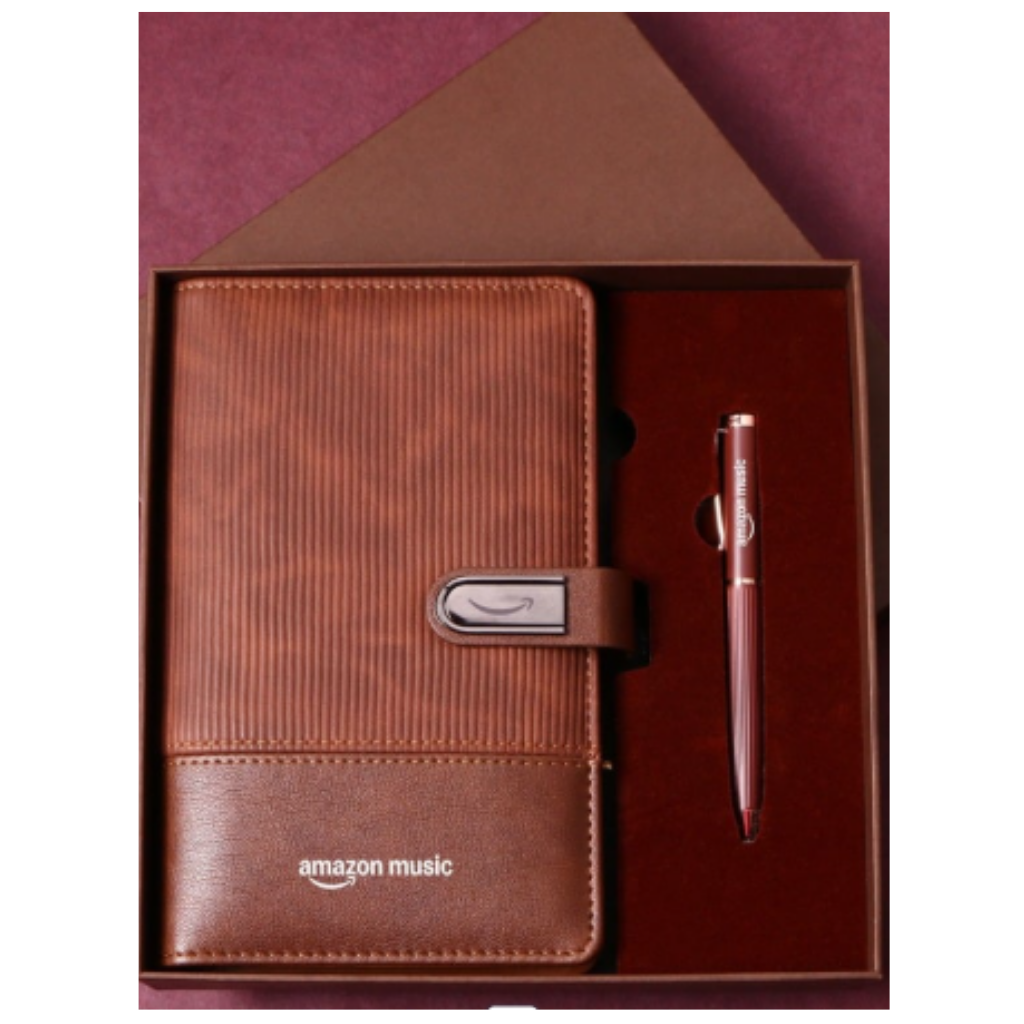 EJK108- 2-IN-1 Gift Set | Powerbank Organizer | Pen