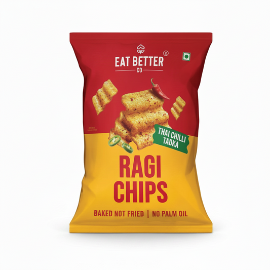 Eat Better Ragi Chips Thai Chili Tadka