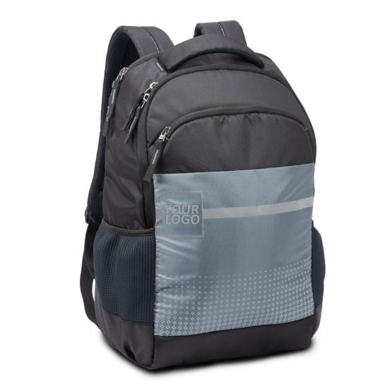 Flow 3-pocket designer laptop bag front view