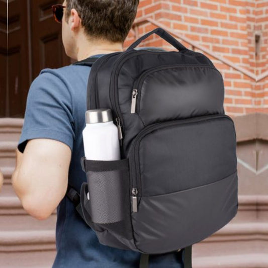 Buddy 2-tone laptop backpack front view