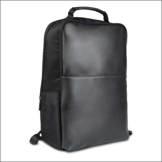 Taylor full PU elegant backpack front view