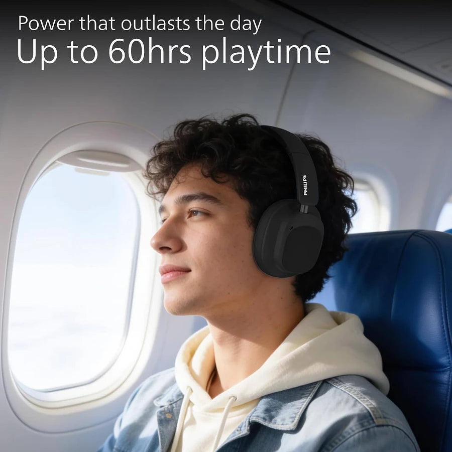ED229- PHILIPS TAH6550 Bluetooth Wireless Over-Ear Headphones