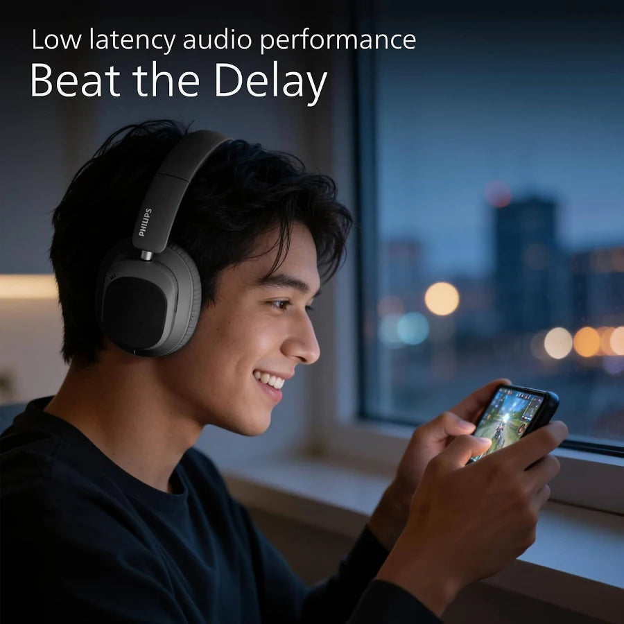 ED229- PHILIPS TAH6550 Bluetooth Wireless Over-Ear Headphones
