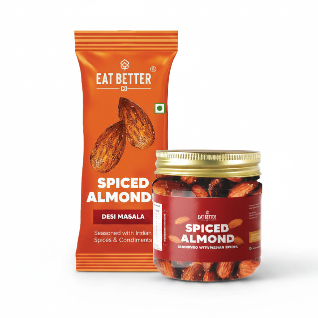 Eat Better Spiced Almonds