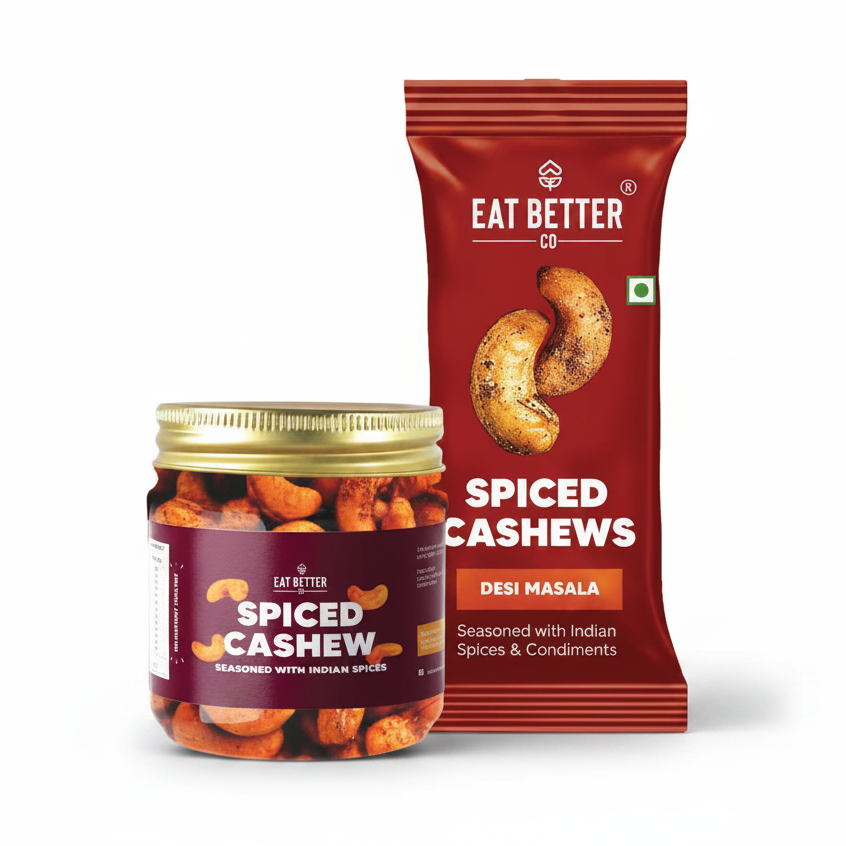 Eat Better Spiced Cashews