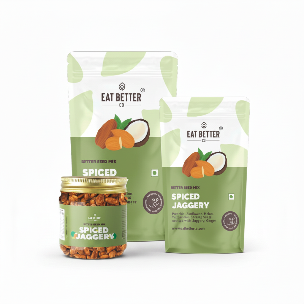 Eat Better Seed Mix Spiced Jaggery