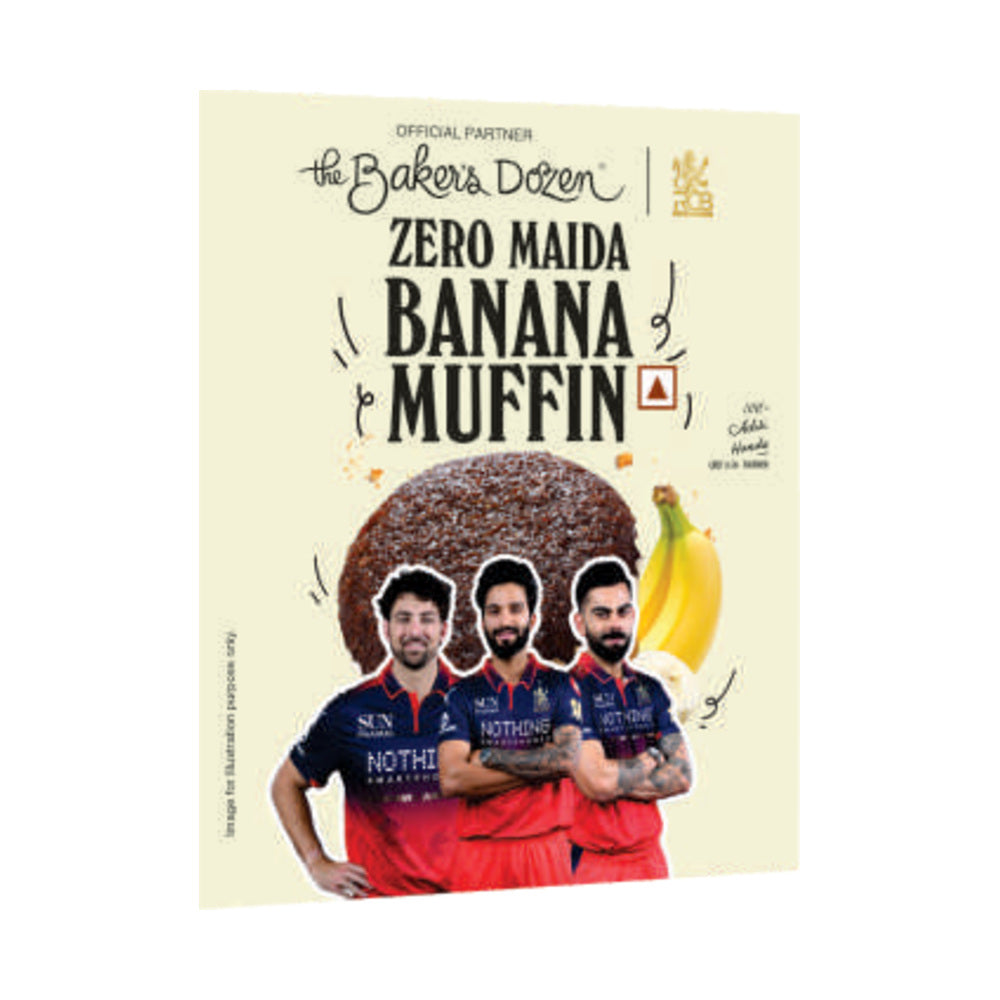 BSE351 - The Baker's Dozen - Mini Muffins - Banana - 40g