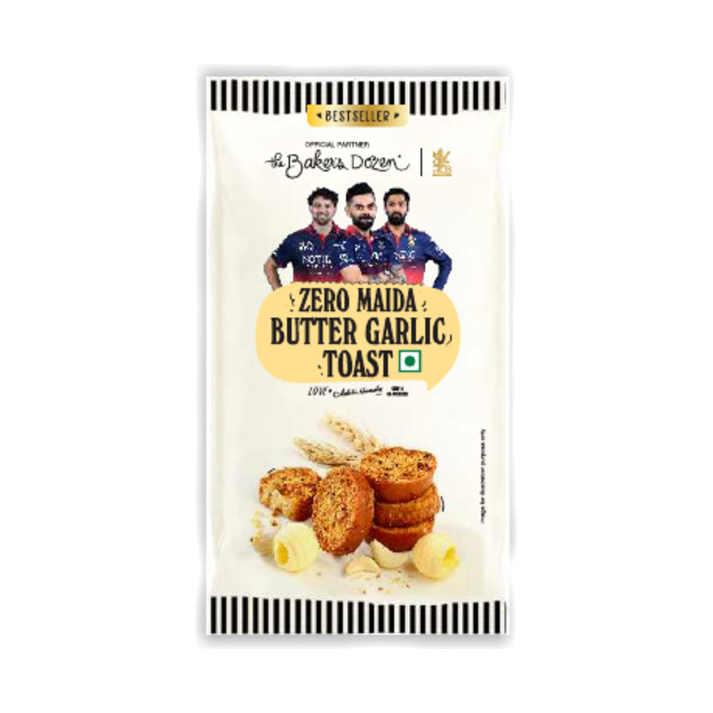 BSE368 - The Baker's Dozen - Whole Wheat Toast - Butter Garlic - 90g