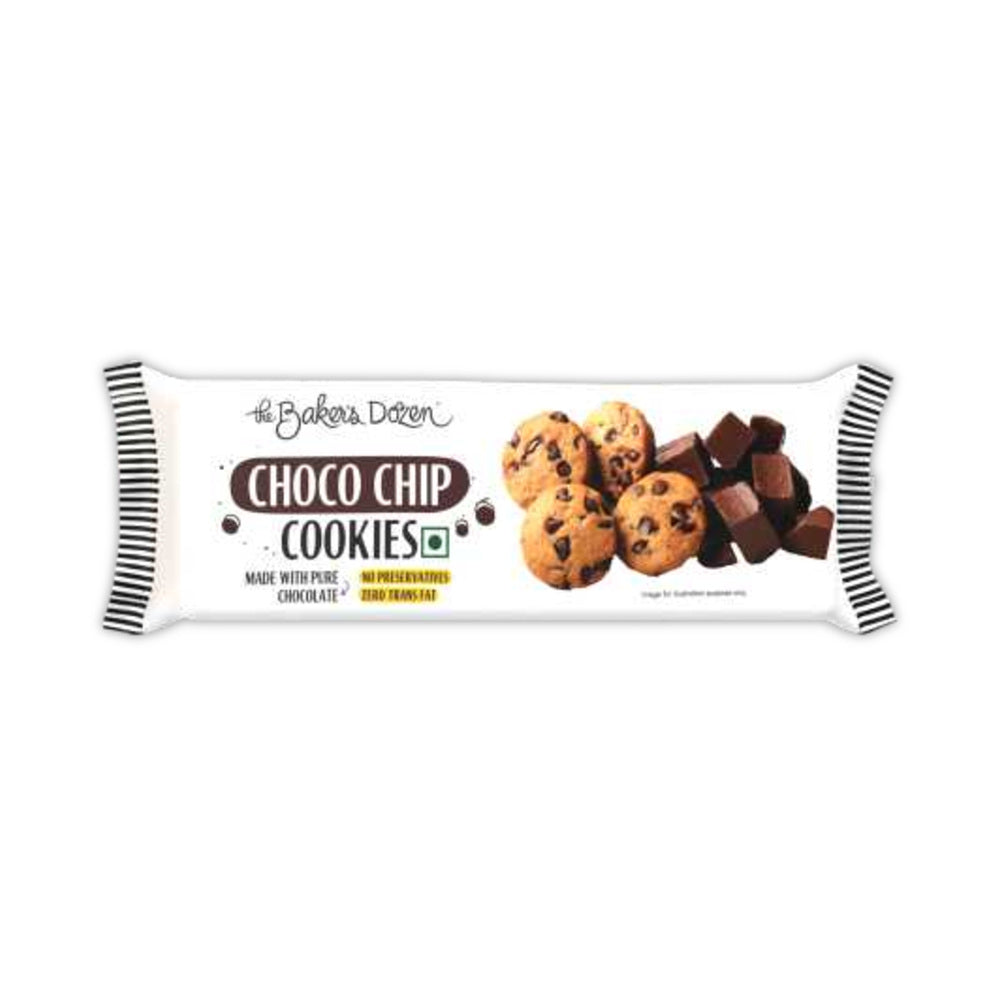 BSE357 - The Baker's Dozen - Choco Chip Cookies Pack of 6 - 60g - 60g