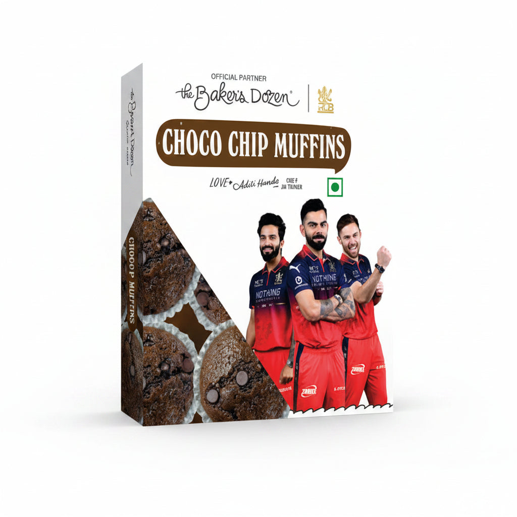 BSE350 - The Baker's Dozen - Muffins - Choco Chip - 180g