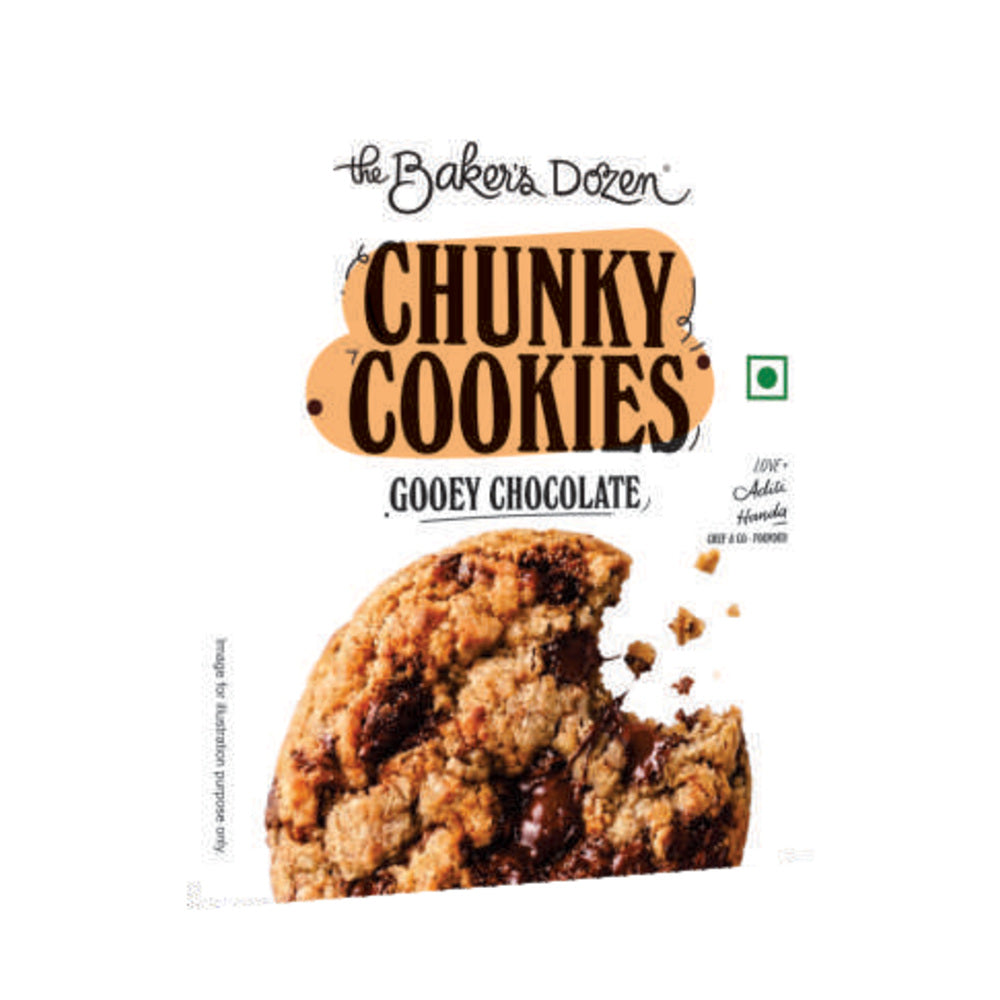 BSE363 - The Baker's Dozen - Chunky Cookies Gooey Chocolate - 80g - 80g