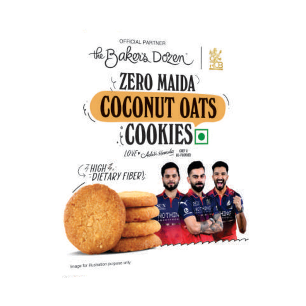 BSE358 - The Baker's Dozen - Coconut Oats Cookies - 140g - 140g