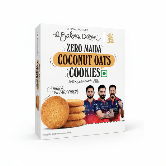 BSE358 - The Baker's Dozen - Coconut Oats Cookies - 140g - 140g