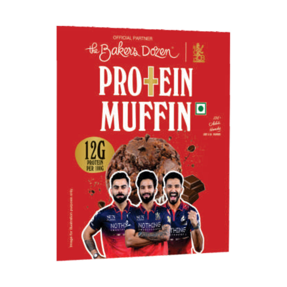 BSE351 - The Baker's Dozen - Mini Muffins - Protein - 45g