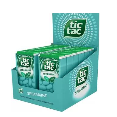 Tic Tac 156 g Display Spearmint