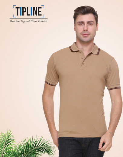 BST51- Pikmee Doubled Tipped Polo T-Shirt