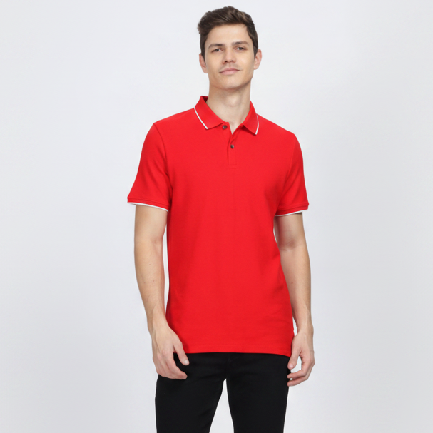 BST59- WROGN Tipping Polo T-Shirt
