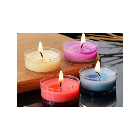 TL - Heart Shaped Pack of 10 Tealight Candle