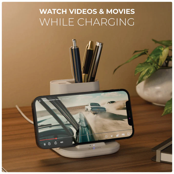 ED207- Xech Quest Multifunctional with Pen Stand & Wireless Charger
