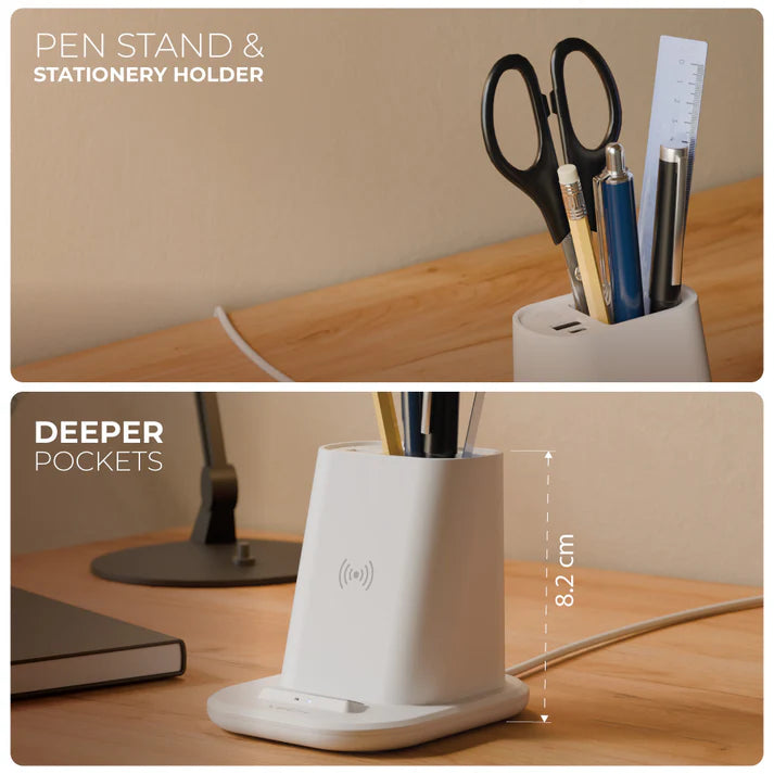 ED207- Xech Quest Multifunctional with Pen Stand & Wireless Charger