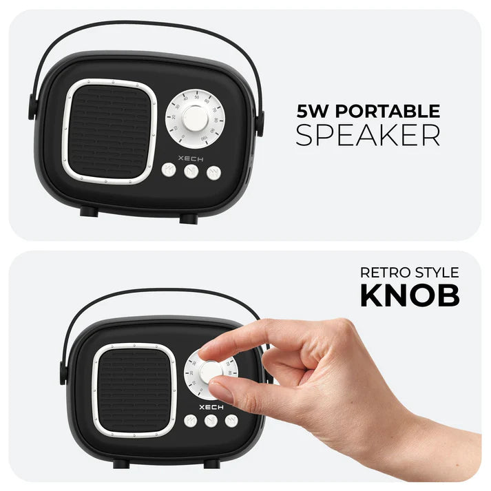 ED208- Xech Retro Jam Karaoke Speaker with Mic