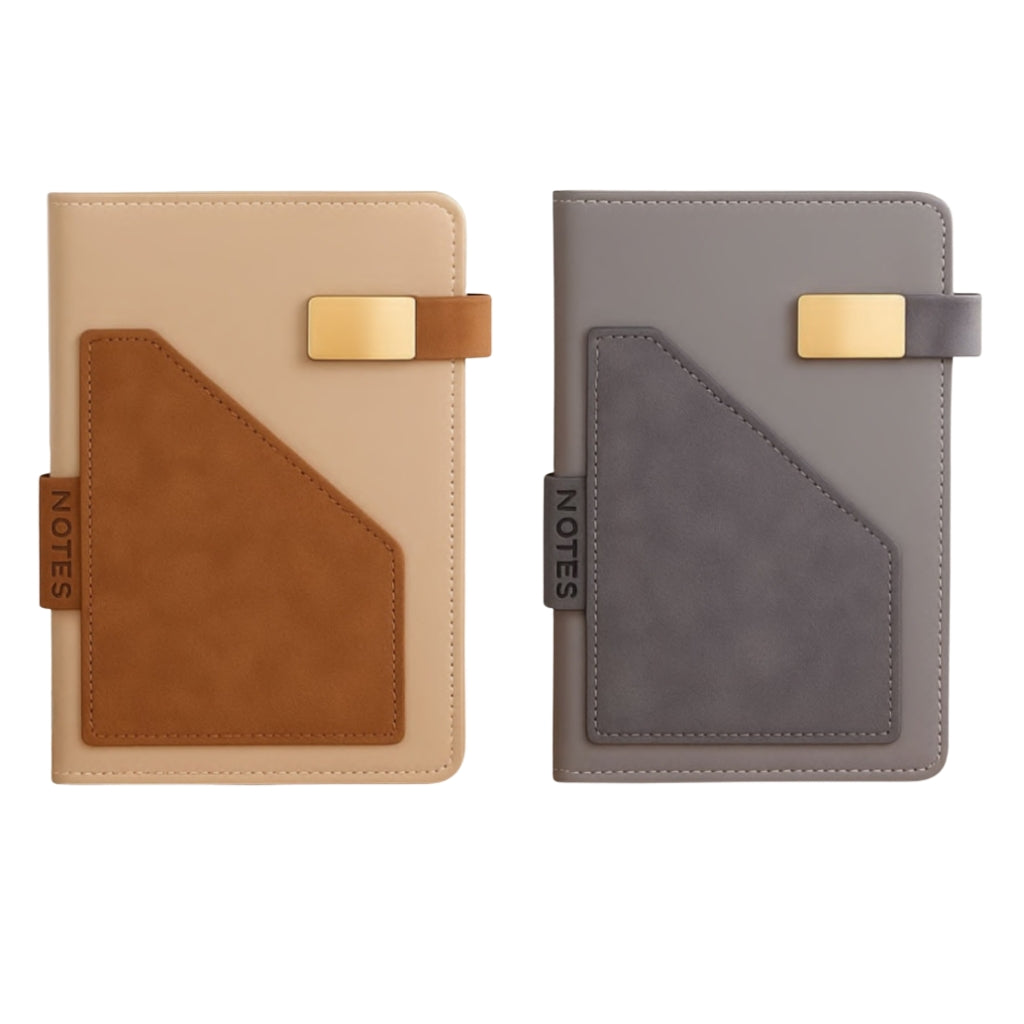 BSN103- Gold A5 Notebook
